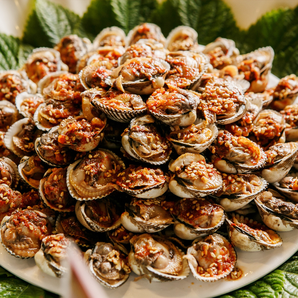 한정식맛집 건강 저염반찬 양념꼬막장 250g 가정식반찬 배달