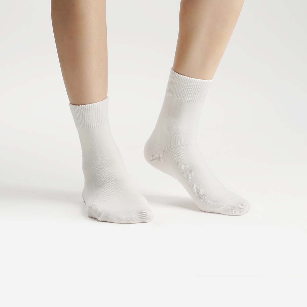 삭피엔스 여자 중목 컬러가 예쁜 베이직 무지 양말 8켤레 세트 N배송