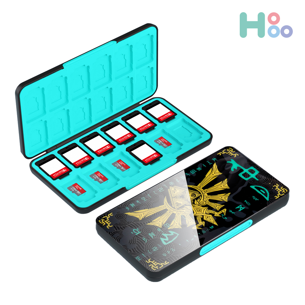 닌텐도스위치 OLED 라이트 케이스 게임팩보관함 젤다케이스