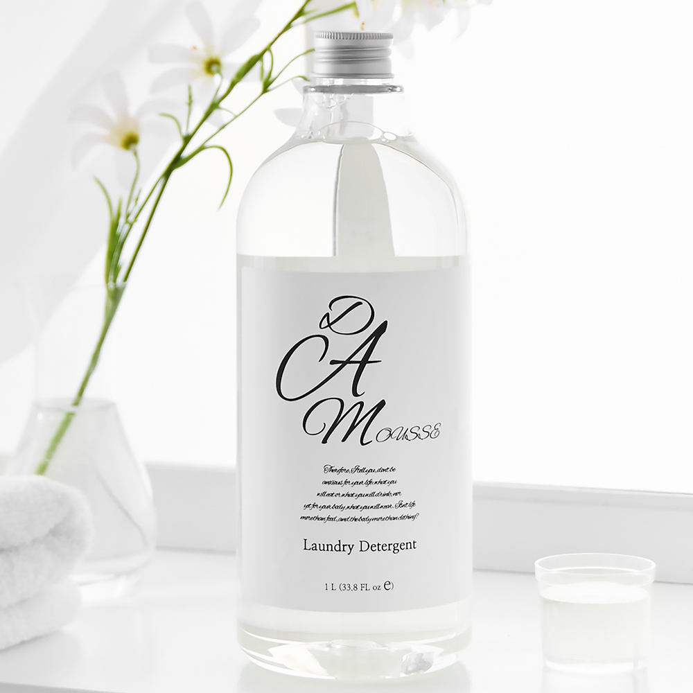 2+1 다무스 아기 천연 빨래 세제 신생아 유아 세탁세제 1000ml 1300ml 단품