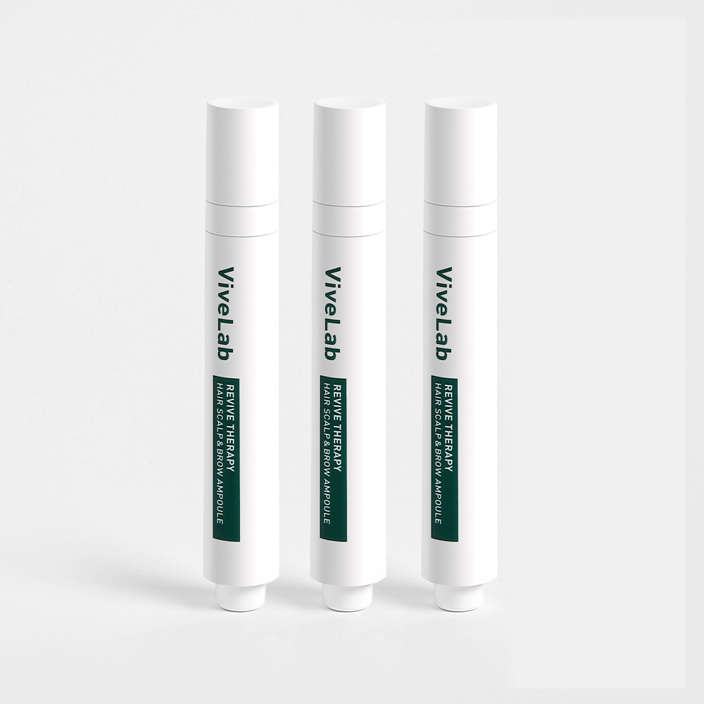 바이브랩 리바이브 테라피 헤어 스칼프 앤 브로우 앰플 두피 탈모 앰플 시트러스, 15ml, 3개 - 상품 이미지
