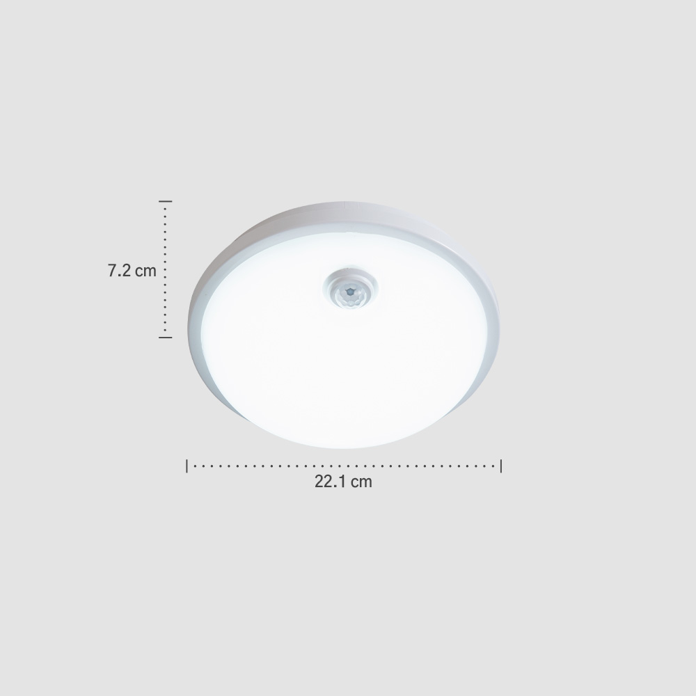 LED 센서등 현관센서등 벌크헤드 20W(원형) 계단 복도조명 - 상세 이미지 5