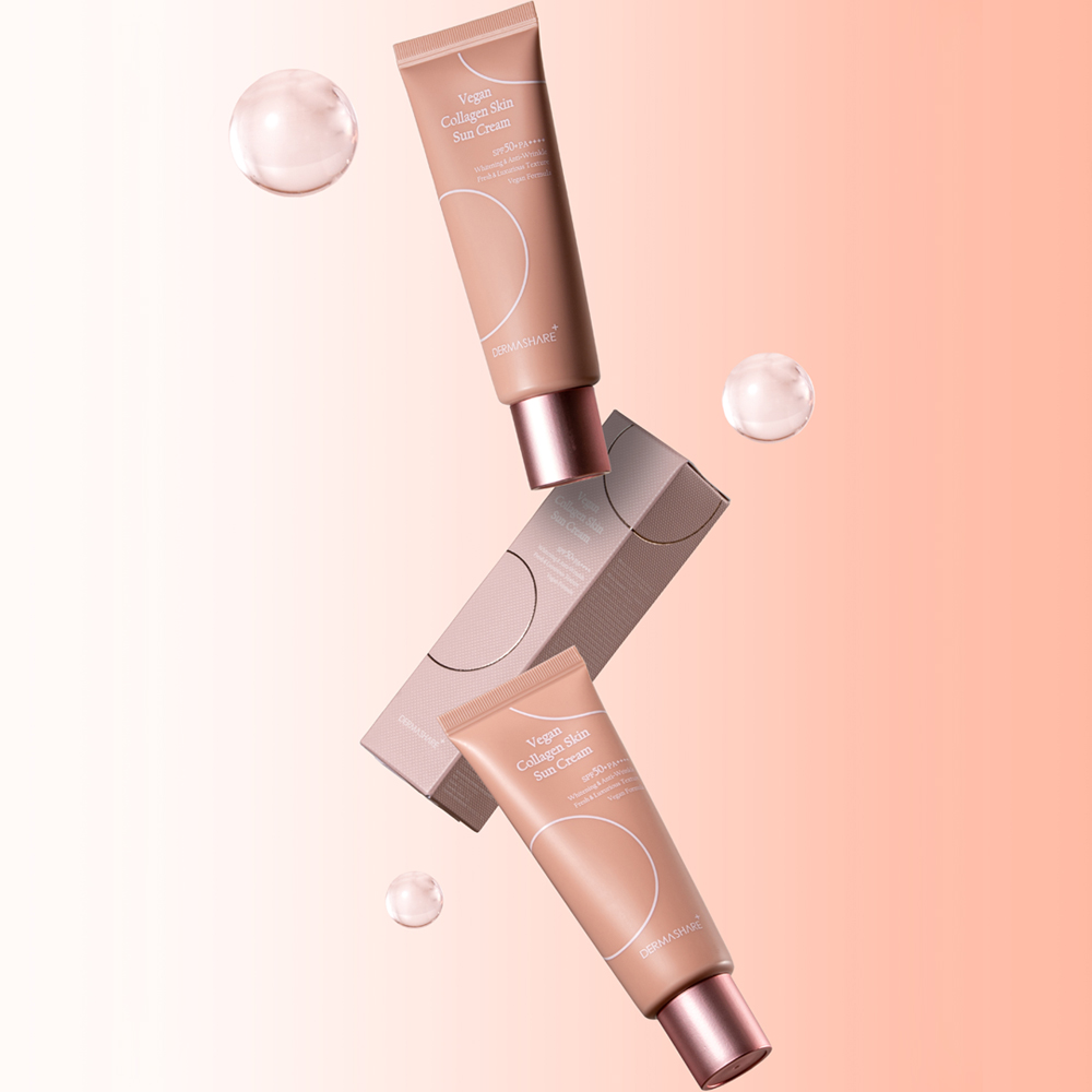 비건 콜라겐 썬블럭 빅 썬크림 워터프루프 자외선차단제 선크림 SPF50+PA++++ - 상세 이미지 5