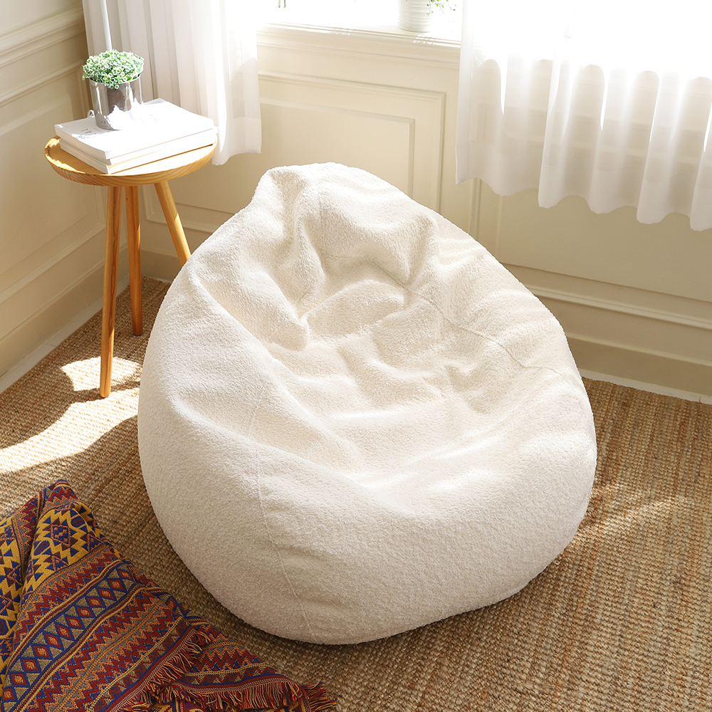 빈즈 부클레 패브릭 인테리어 1인용 빈백 소파 쿠션 의자 CL482