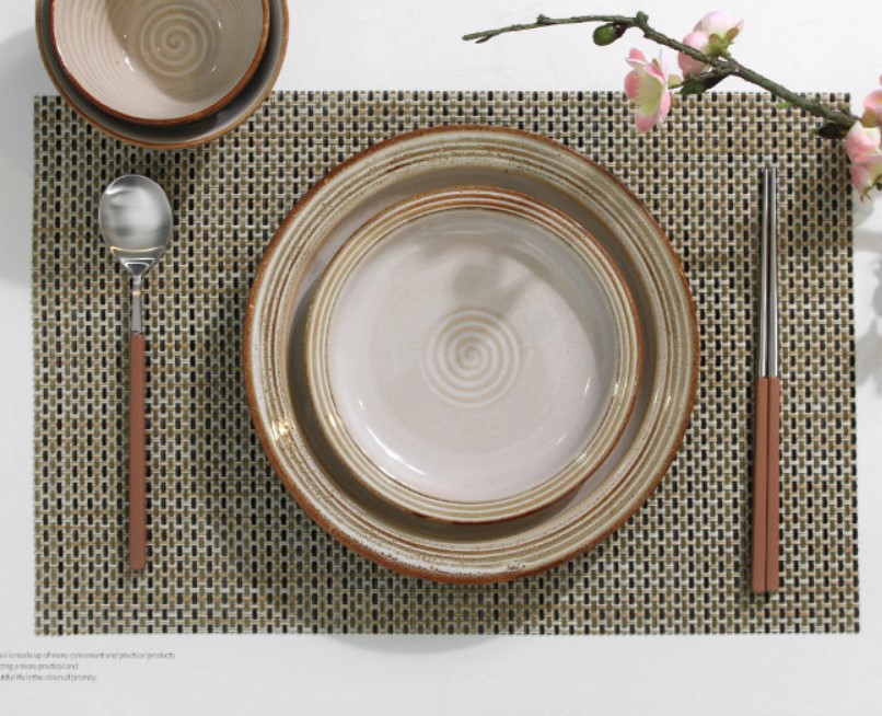 식탁매트 자개 테이블 런천 보호 원목 유리대체 대용 식탁위에까는거 상판 호텔식