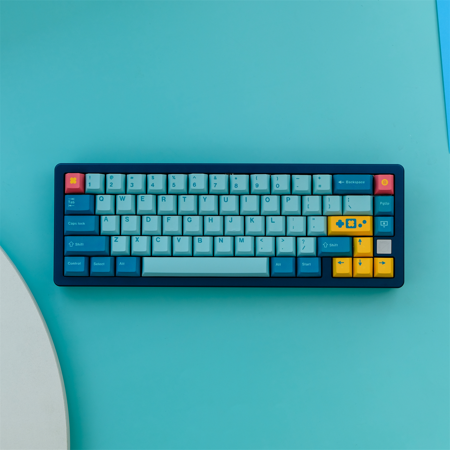 Retro 게임기 키캡 체리 PBT 독거미 기계식 키보드 키캡 - 메인 이미지