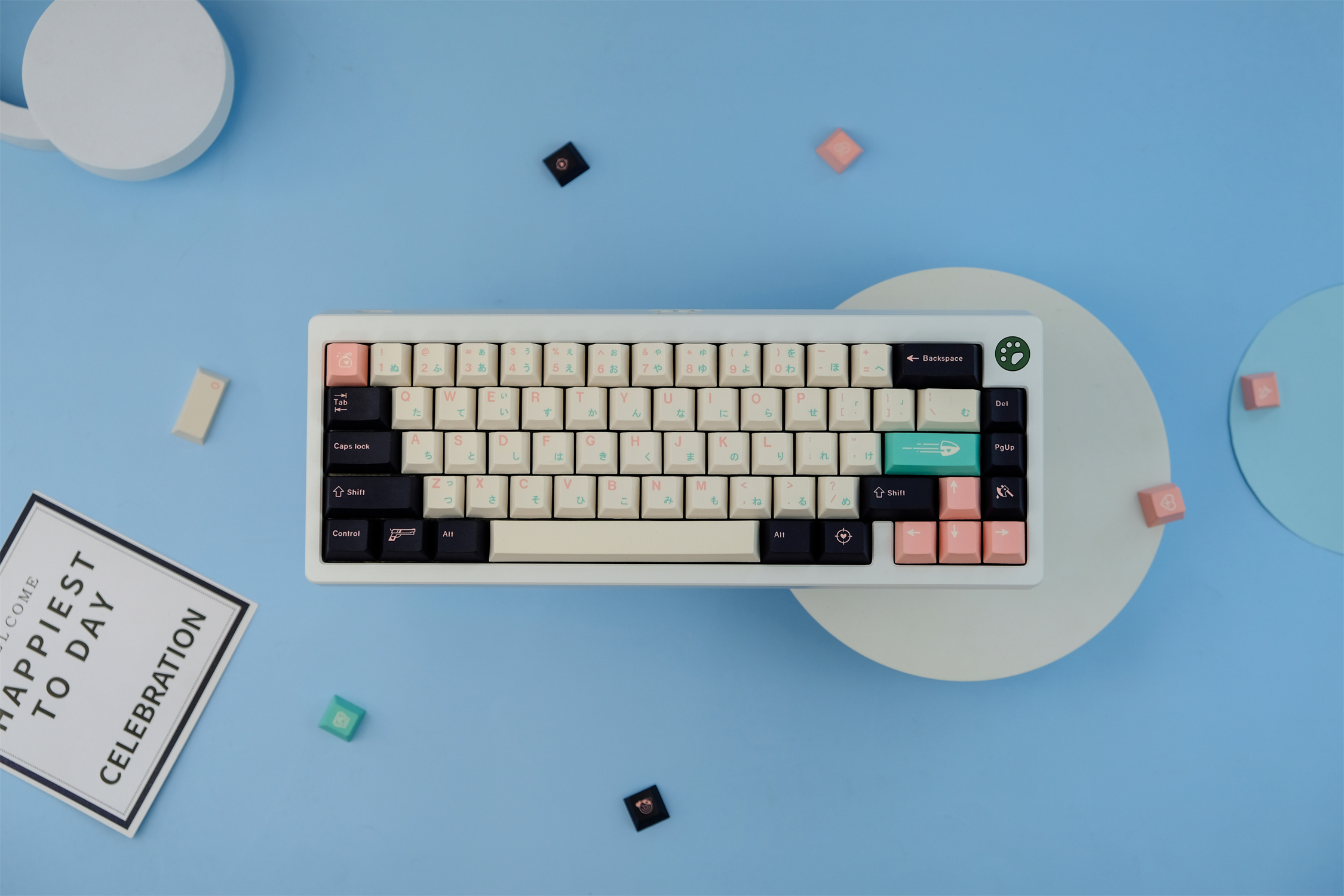 Killeve 키캡 프리미엄 디자인 체리 PBT 한무무 기계식 키보드 키캡 - 상세 이미지 5