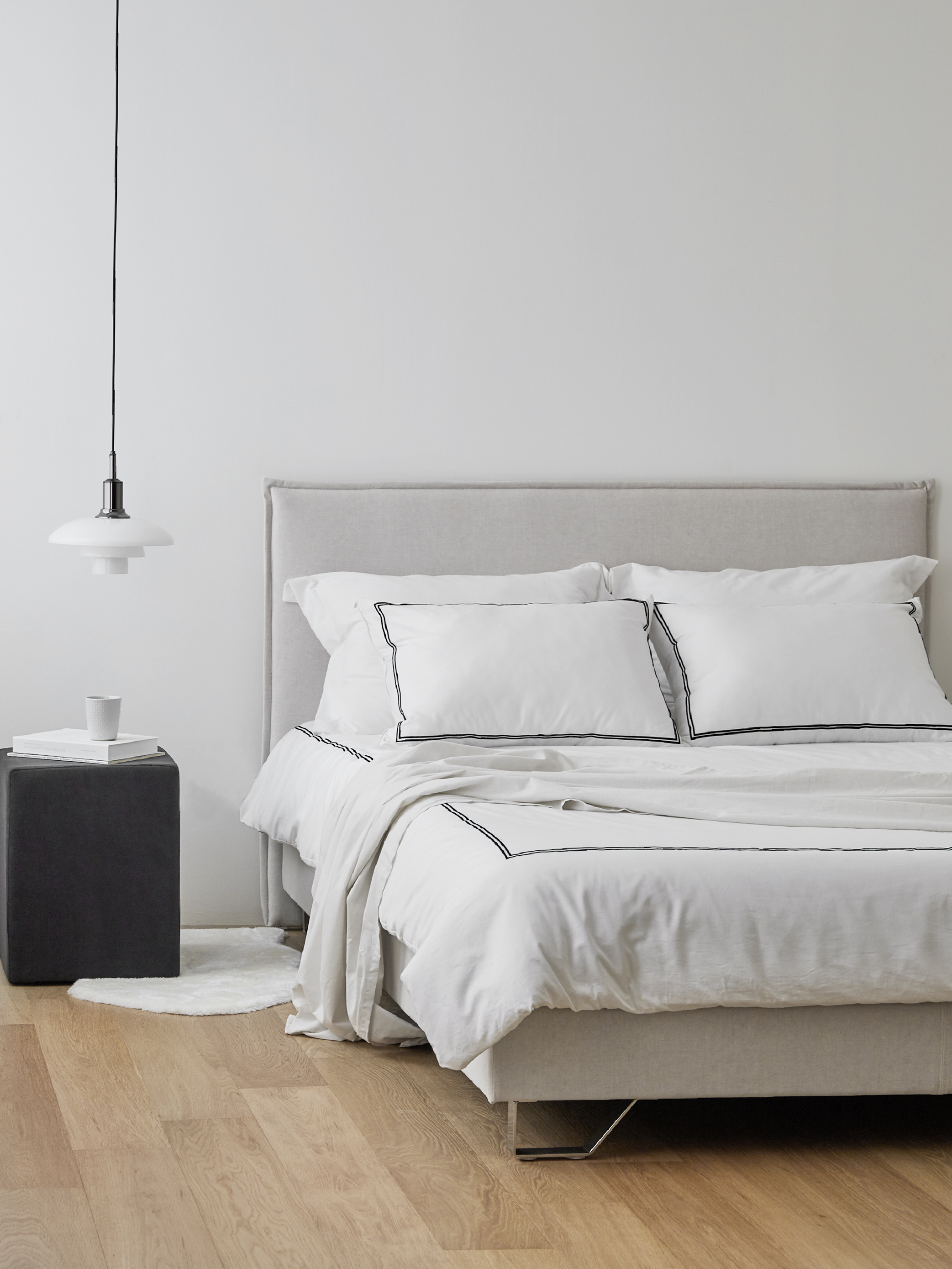 [플로트] 헤드보드-패브릭 (Q)150cm - 상세 이미지 3