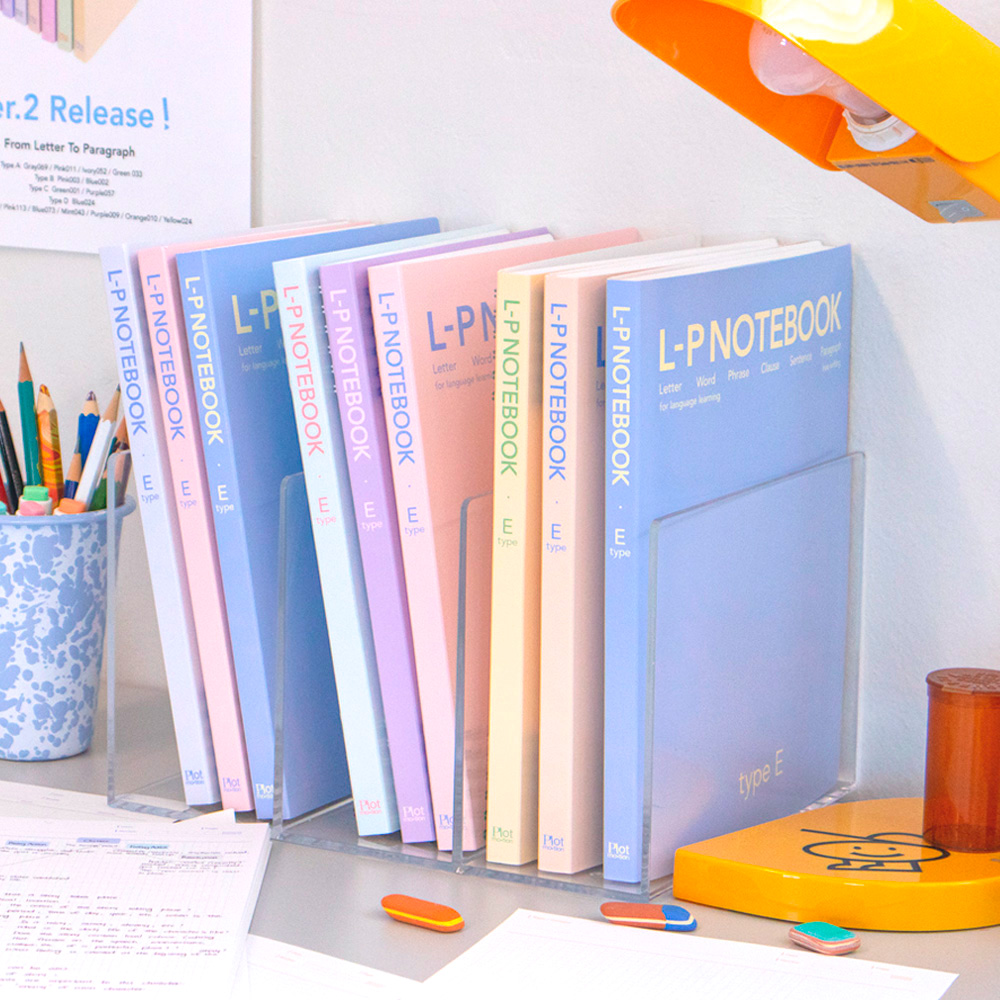 LP 노트 E 코넬 모눈 라인 하프모눈 하프라인 스프링노트 제품 이미지