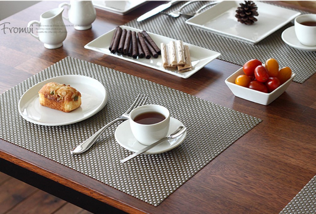 식탁매트 자개 테이블 런천 보호 원목 유리대체 대용 식탁위에까는거 상판 호텔식