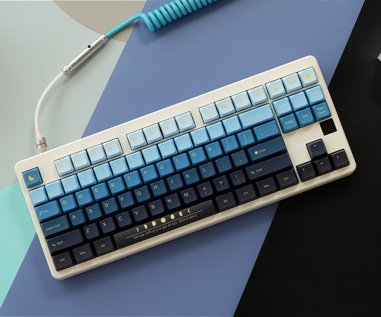 Moonrise 키캡 프리미엄 디자인 한무무 XDA PBT 기계식 키보드 월출 키캡 - 상세 이미지 2