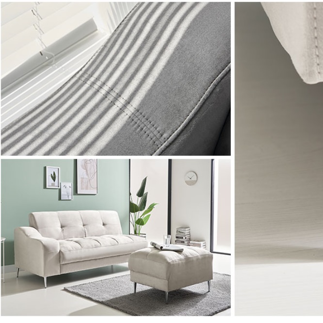 방수소파 미용실 2.5인용쇼파 좁은 24평 소파 라운지소파