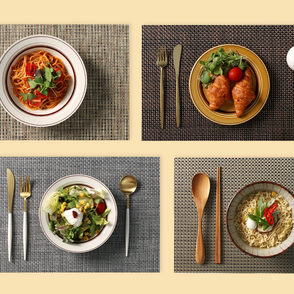 식탁매트 자개 테이블 런천 보호 원목 유리대체 대용 식탁위에까는거 상판 호텔식