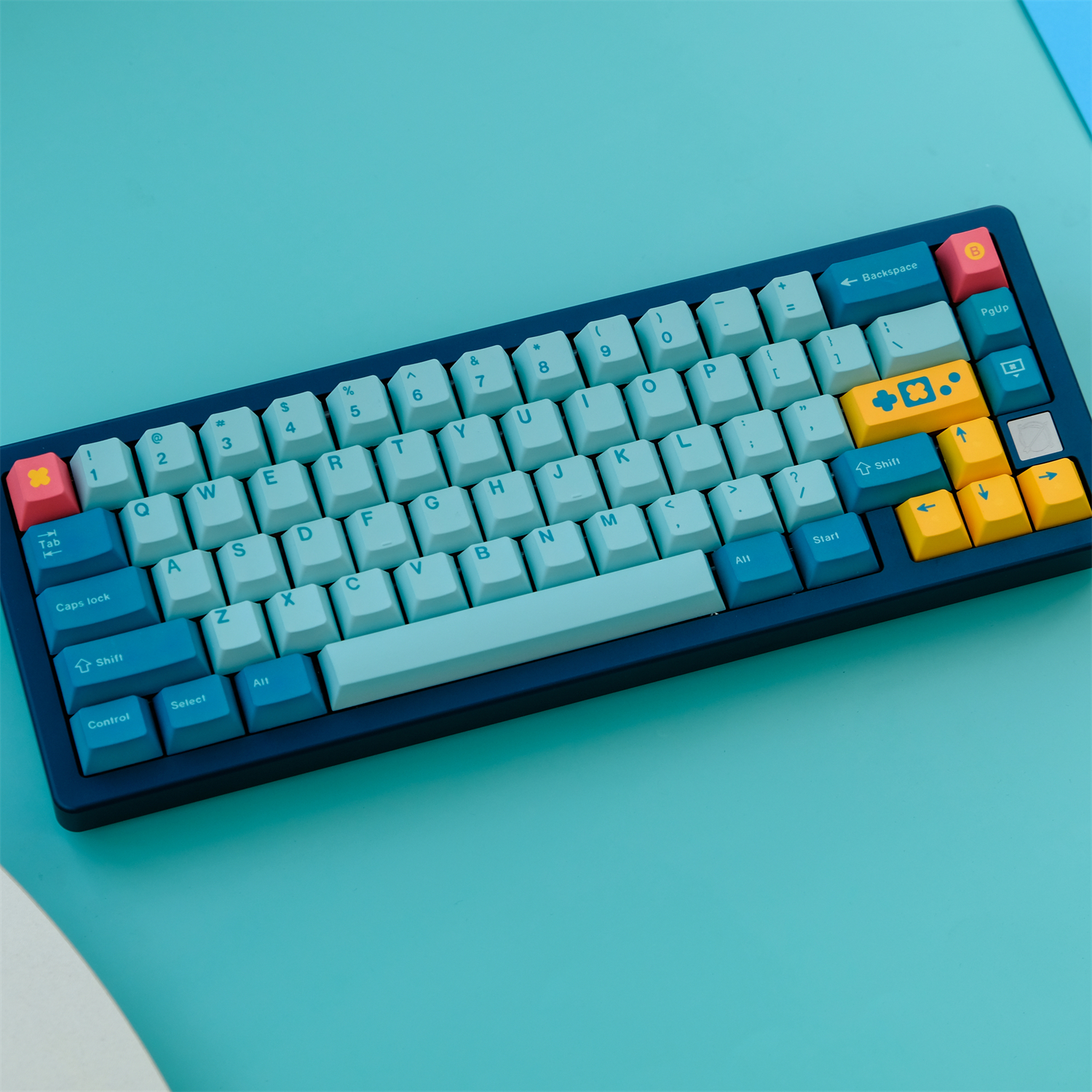 Retro 게임기 키캡 체리 PBT 독거미 기계식 키보드 키캡 이미지 6