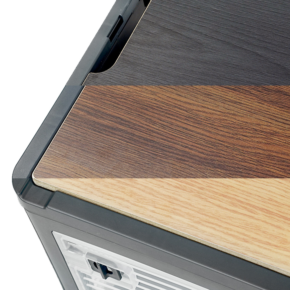 접이식 폴딩리빙박스 84리터 투명 5면개방, 다용도수납장, 옷수납정리함