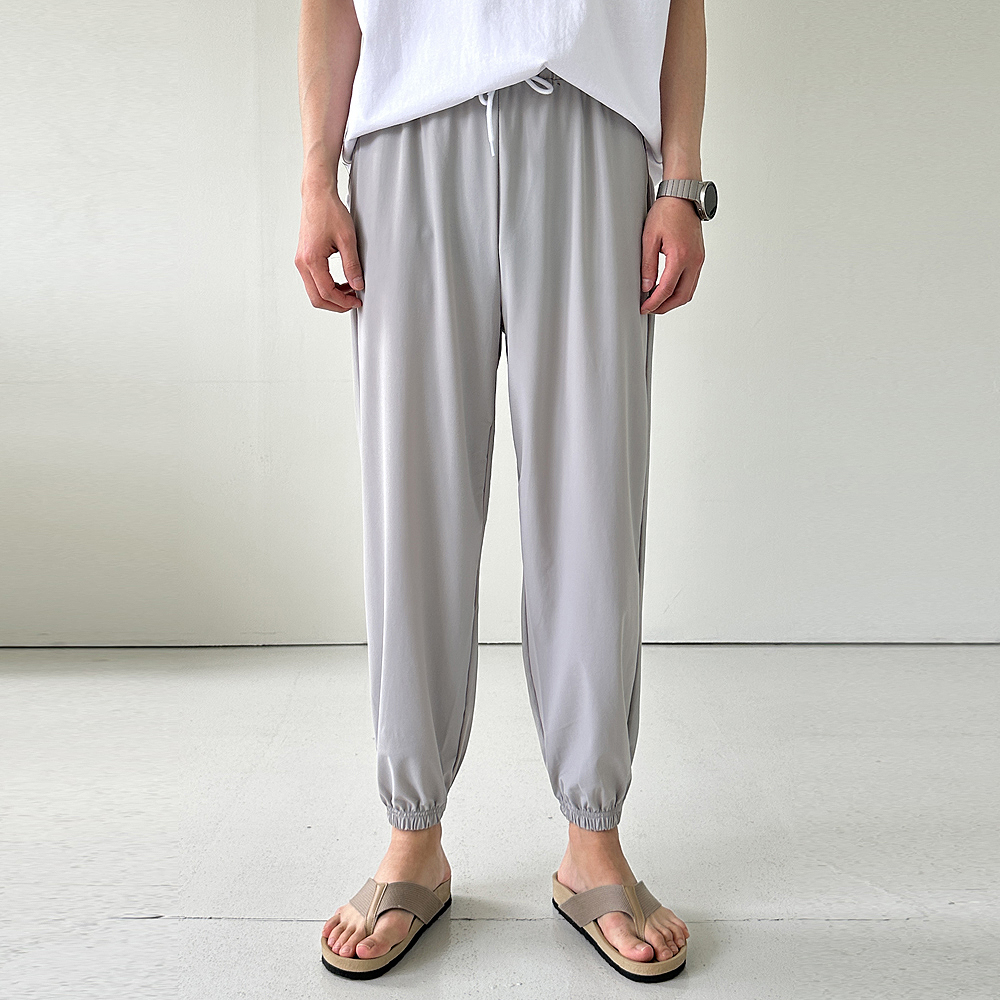 1+1 남자냉장고바지 아이스 쿨 남자조거팬츠