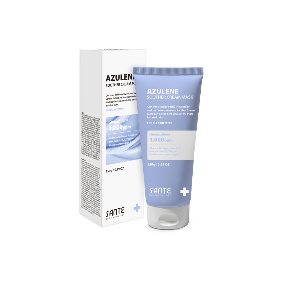 [본사정품] 상떼 아줄렌 수더 크림 마스크 150g (당일발송) 이미지 6