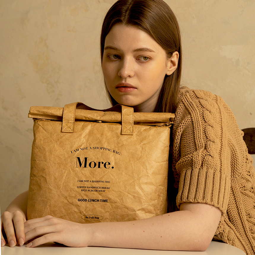 모어모르 보냉백 웜베이지 미니 보냉가방 보온 캠핑 피크닉 쿨러백