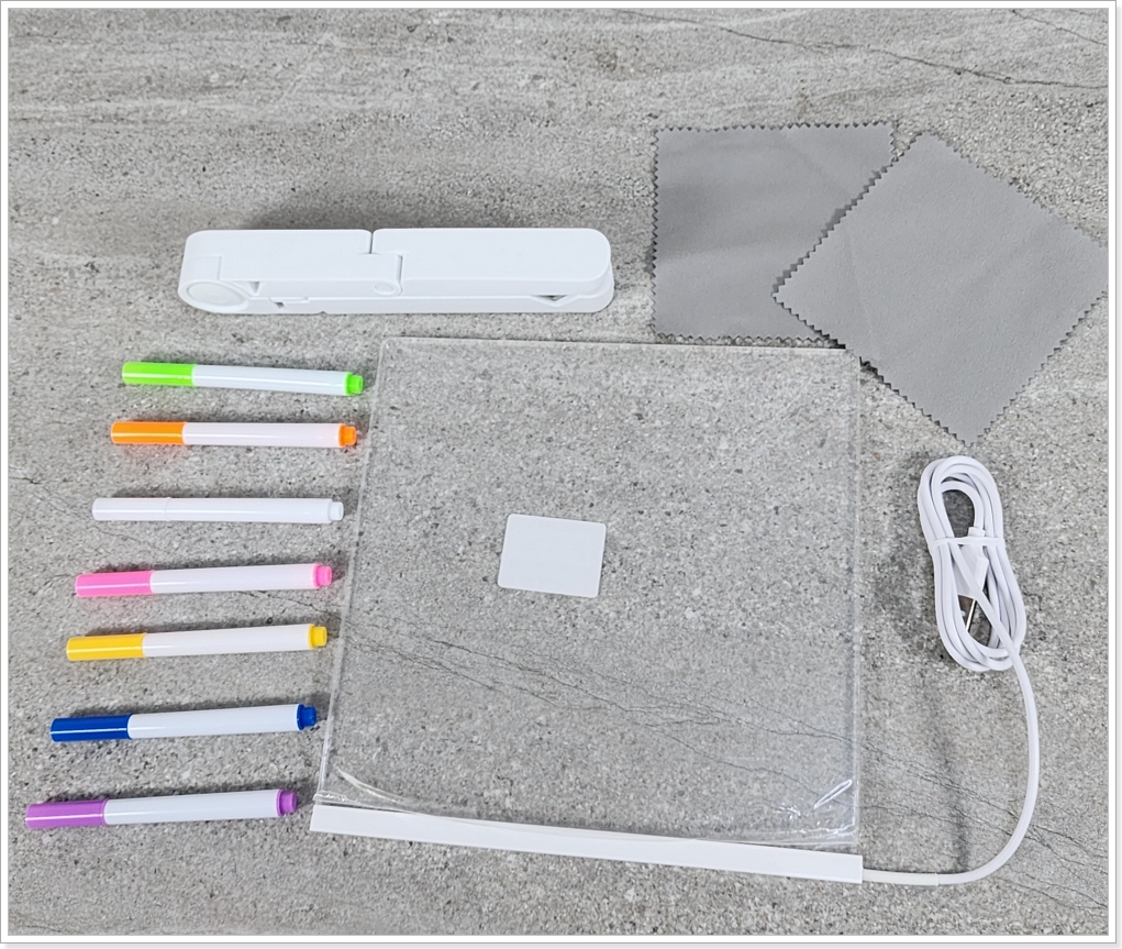 그리다무드등 아크릴무드등 조명 DIY 그리기세트 인테리어 단체선물 IF-LED-01