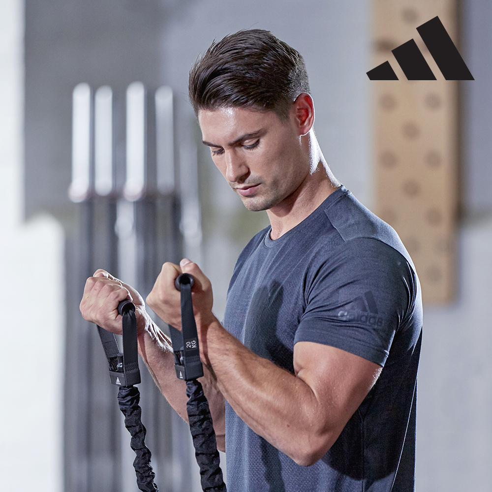 아디다스 파워튜브 중 튜빙밴드 풀업 상체 어깨 팔 근력 운동 헬스 트레이닝 기구 용품
