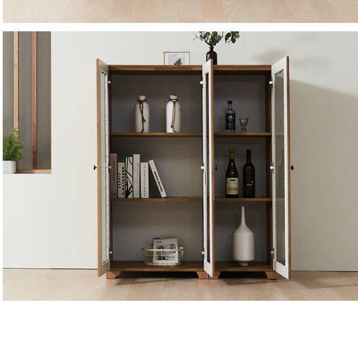 수납장식장 우드 술 진열장 양주장 미니유리진열장