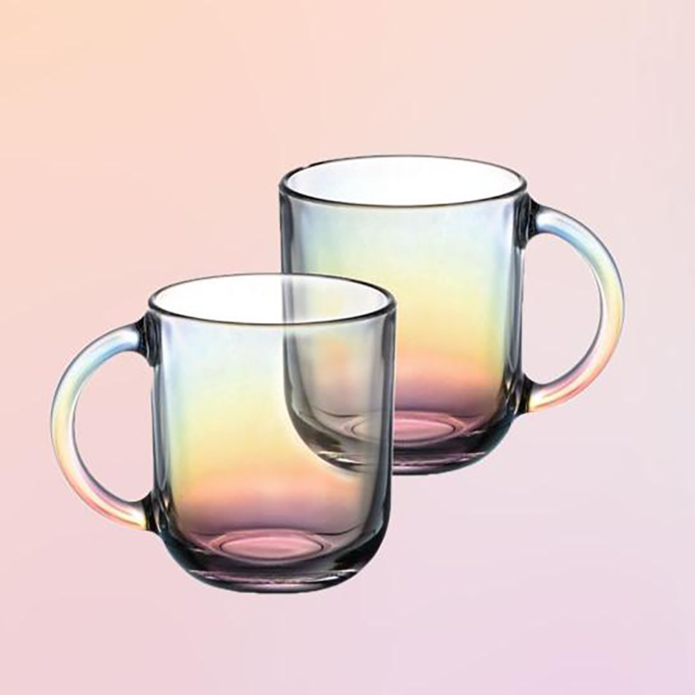 루미낙 플라즈마 트로켓 전자레인지 강화 유리 머그컵 250ml 2P 세트 - 상세 이미지 3