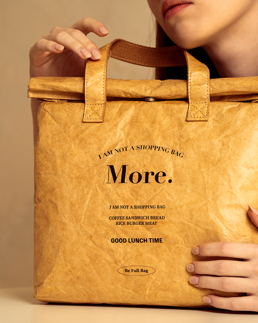 모어모르 보냉백 웜베이지 미니 보냉가방 보온 캠핑 피크닉 쿨러백