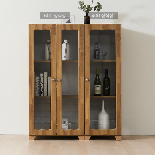 수납장식장 우드 술 진열장 양주장 미니유리진열장