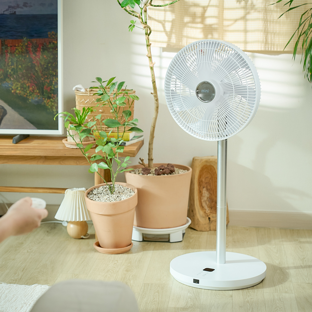 비엘홈 무선 선풍기+써큘레이터 3D입체회전 14인치 무소음 초저소음 캠핑 BLDC모터