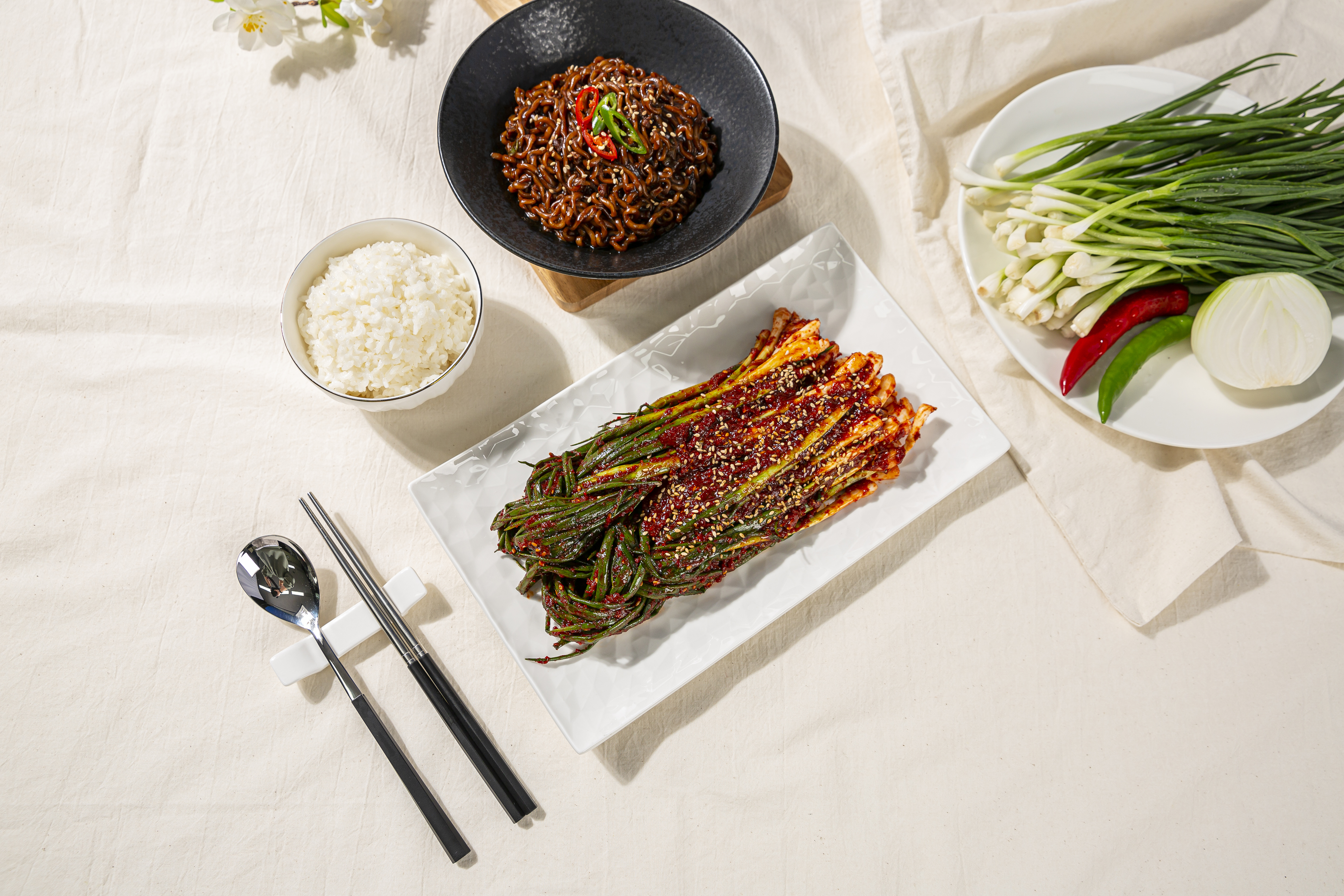 [송미푸드] 화끈하고 맛있게 매운 실비파김치 500g - 상세 이미지 4