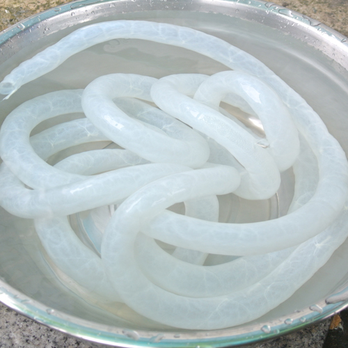 뉴테크캠쿡 국산 천연돈장 소세지케이싱 30~32mm 1팩 (총길이 10m) - 상세 이미지 3