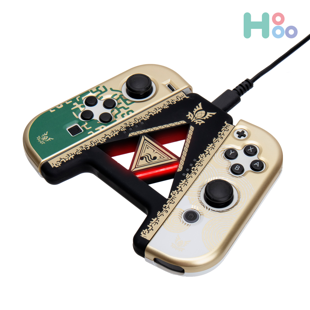 닌텐도 스위치 OLED 조이콘 거치대 충전 그립 커버 젤다