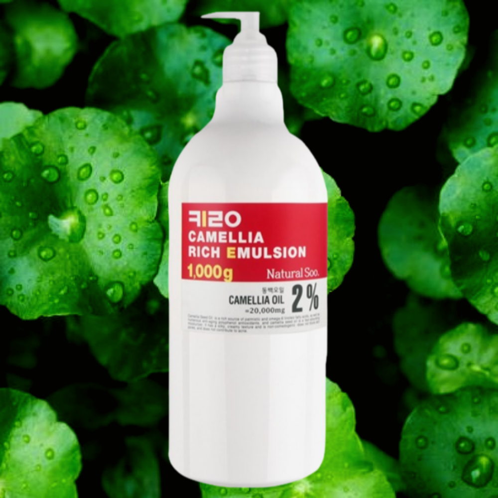 내추럴수 키로 카멜리아 리치 에멀젼 대용량 로션 1kg 약산성 악건성 로션 - 상품 이미지