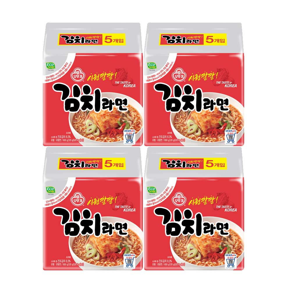 오뚜기 김치라면 120g, 40개