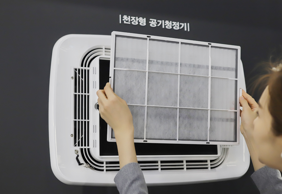 [호환]에어스윗 시스클라인 공기청정 메인필터 헤파 탈취 복합 필터 국산 - 상세 이미지 2