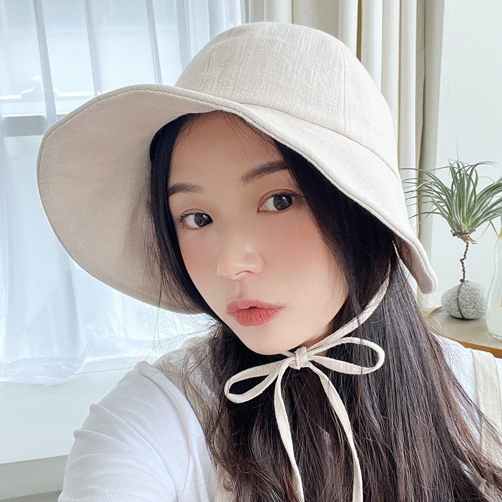 봄여름버킷햇 여성버킷햇 리본면보넷 벙거지모자 여성모자추천