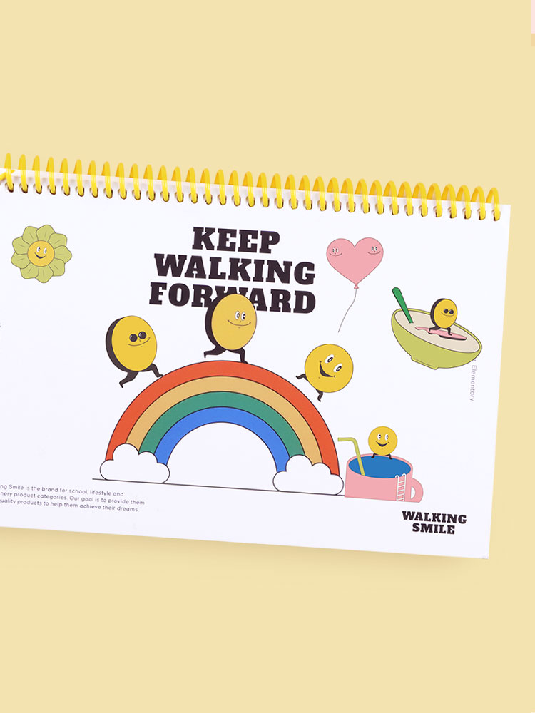 리훈 워킹스마일 초등학생 스터디플래너 일일 생활계획표 저학년 시간관리 플래너