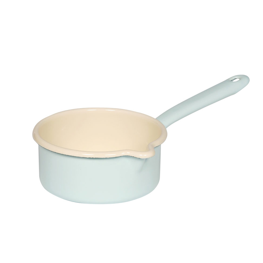 리스 법랑 밀크 소스 팬 14cm - 상품 이미지