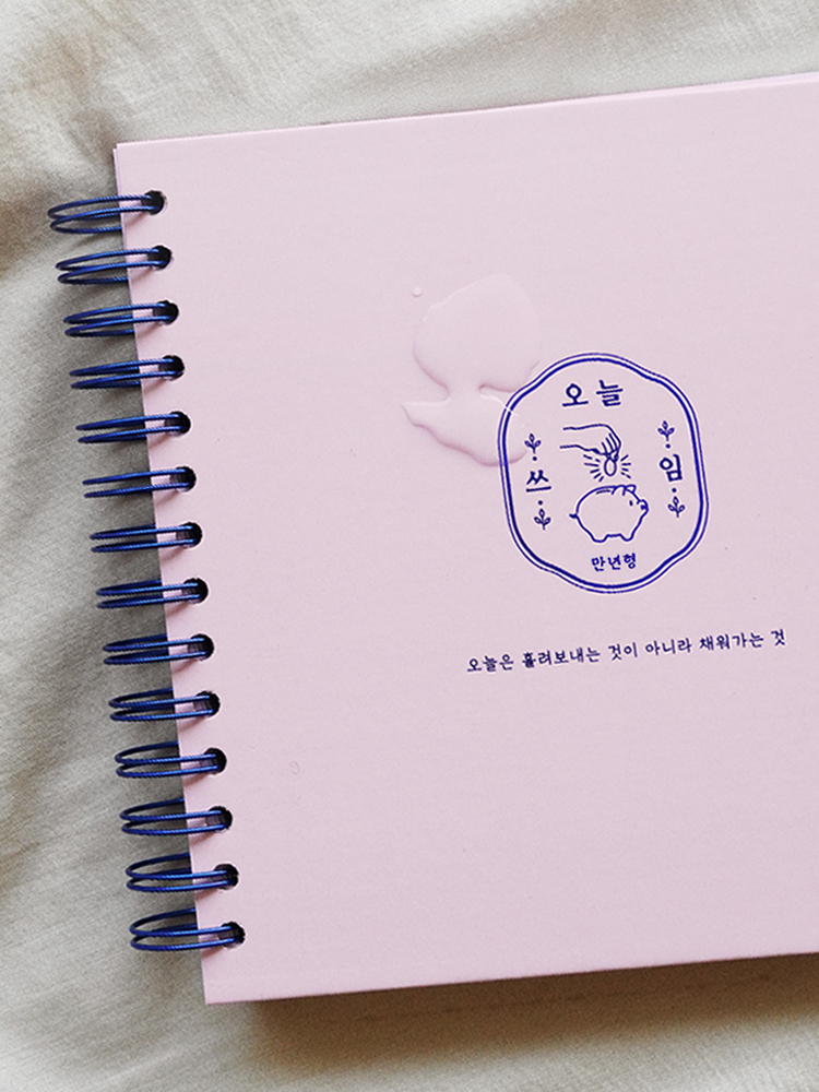 리훈 리뉴얼 오늘쓰임 가계부 용돈기입장 금전출납부 캐쉬북 만년