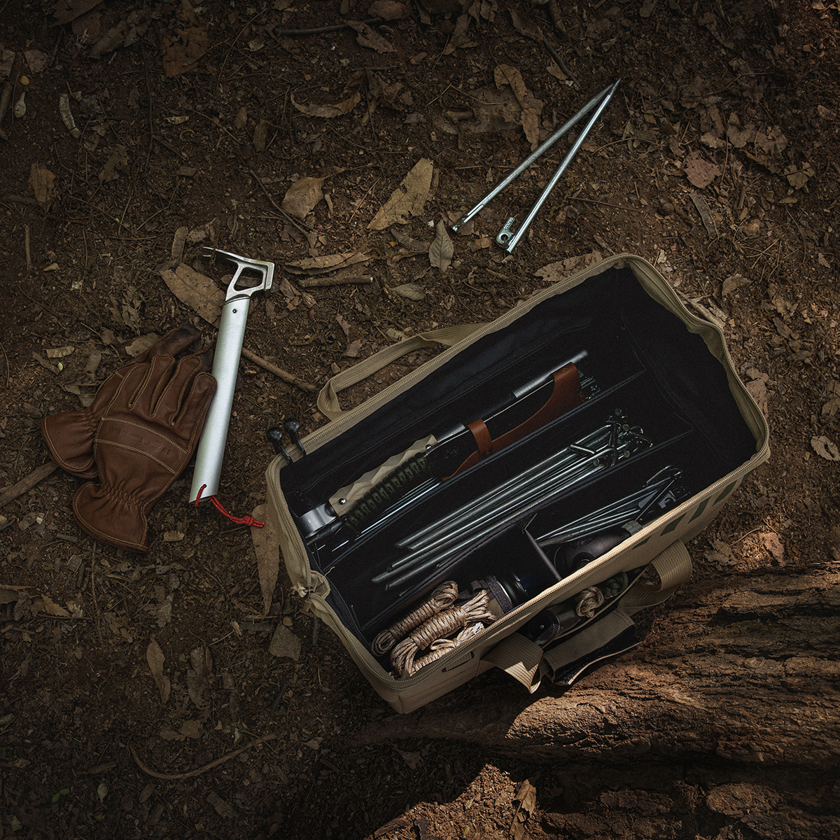 카고컨테이너 레디 툴 백 캠핑용품 가방 단조팩 공구 장비 수납