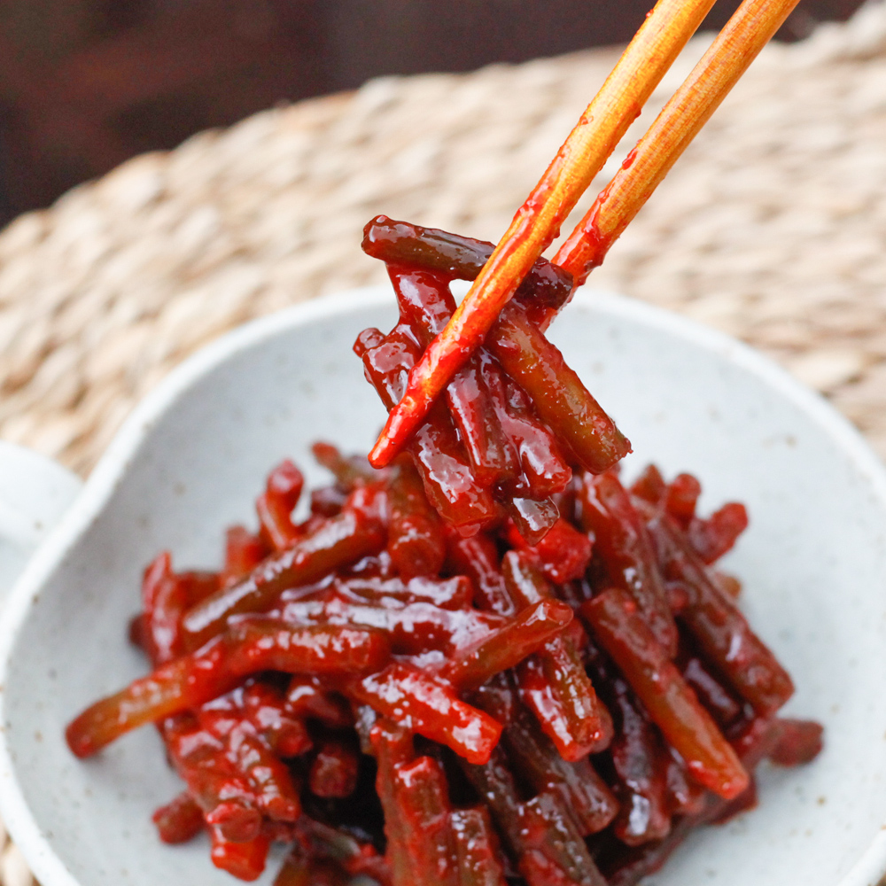 마늘쫑장아찌 국산 간단반찬 짱아치 500g 순창 명가 - 상세 이미지 2