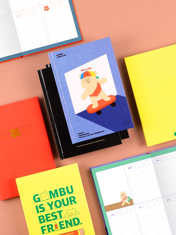 [마지막수량] 곰부 체크리스트 플래너 스몰 이미지 2