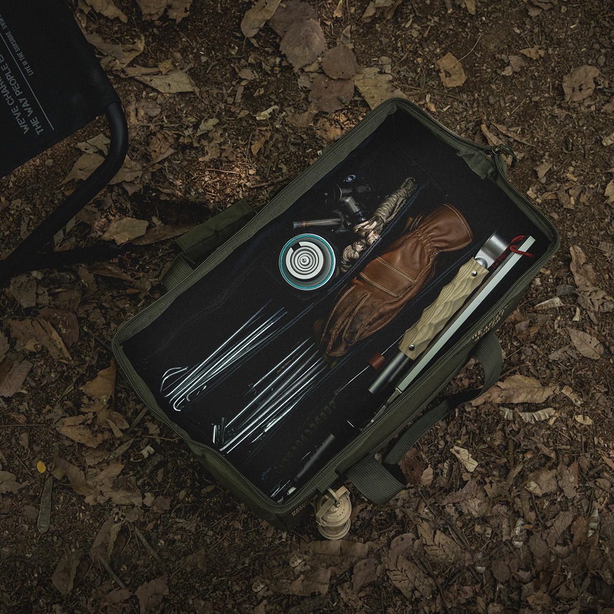 카고컨테이너 레디 툴 백 캠핑용품 가방 단조팩 공구 장비 수납