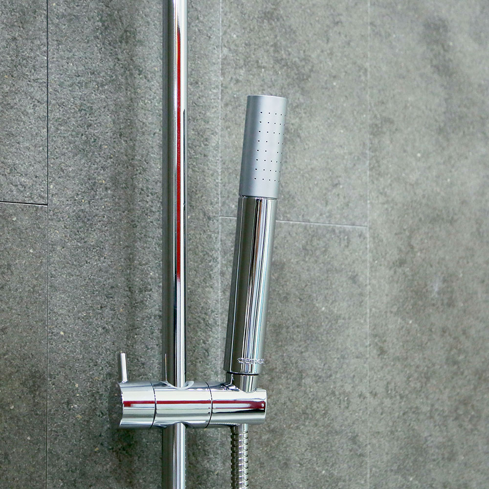 세비앙 무광 크롬 디자인 스틱형 핸드 샤워기헤드 AHS041C