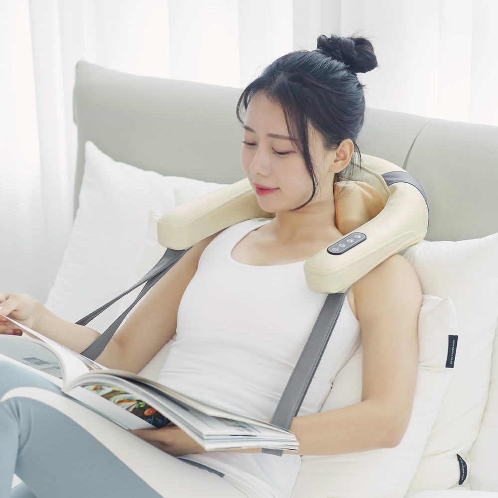 니즈넥 무선 온열 목 어깨 승모근 마사지기 MD-806 - 상세 이미지 5