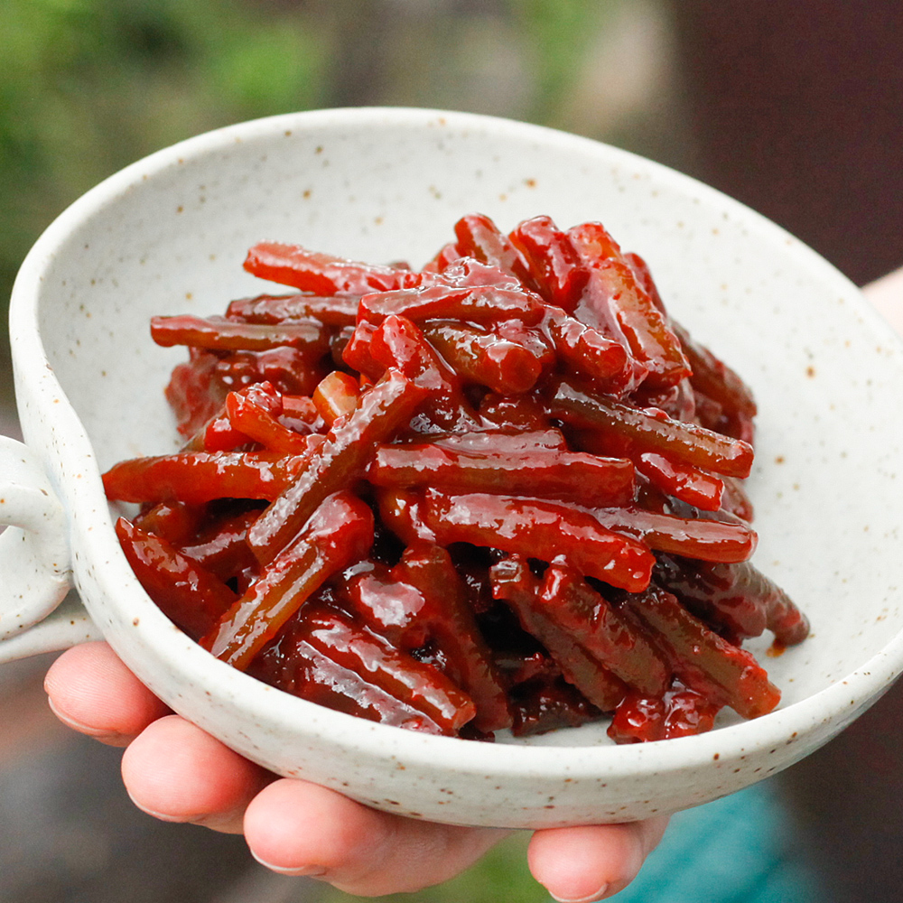 마늘쫑장아찌 국산 간단반찬 짱아치 500g 순창 명가 - 상세 이미지 4