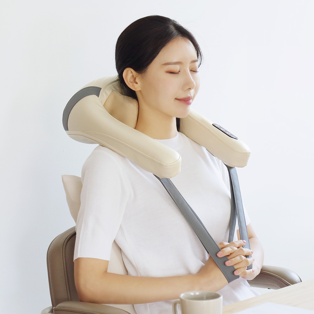 니즈넥 무선 온열 목 어깨 승모근 마사지기 MD-806 - 상세 이미지 4