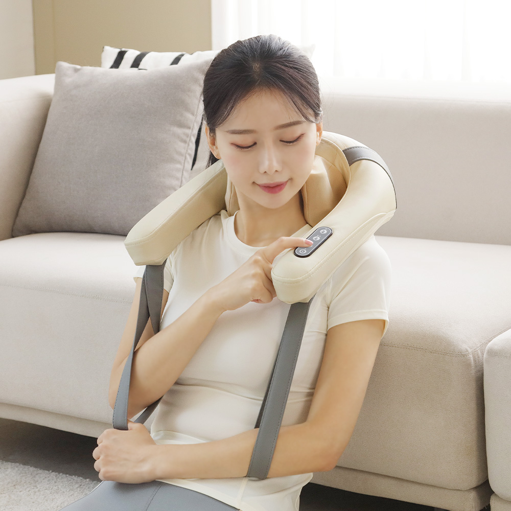 니즈넥 무선 온열 목 어깨 승모근 마사지기 MD-806 - 상세 이미지 3