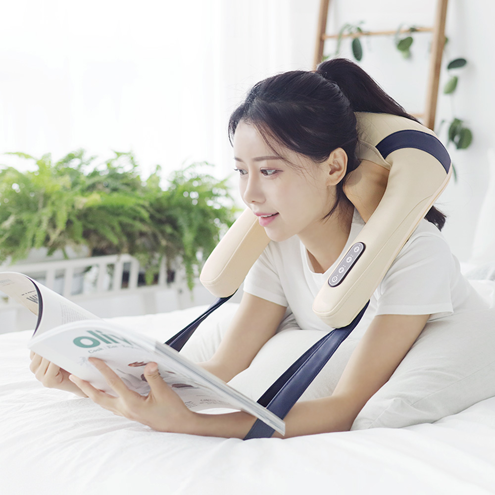 포유넥 무선 온열 목 어깨 승모근 마사지기 MVP-705 - 상세 이미지 2