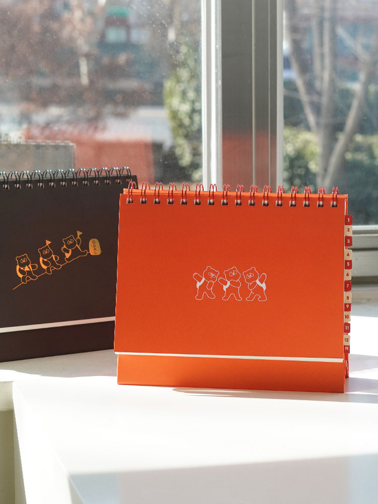 리훈 곰부 세우는 체크리스트 위클리 탁상 플래너 주간 일주일 계획표